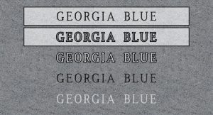 Georgia Blue (Grey) - Quarry Location: Elberton, Georgia